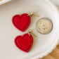 Beveled Heart Dangles - Cupid