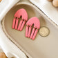 Neches Statement Earring - Pink